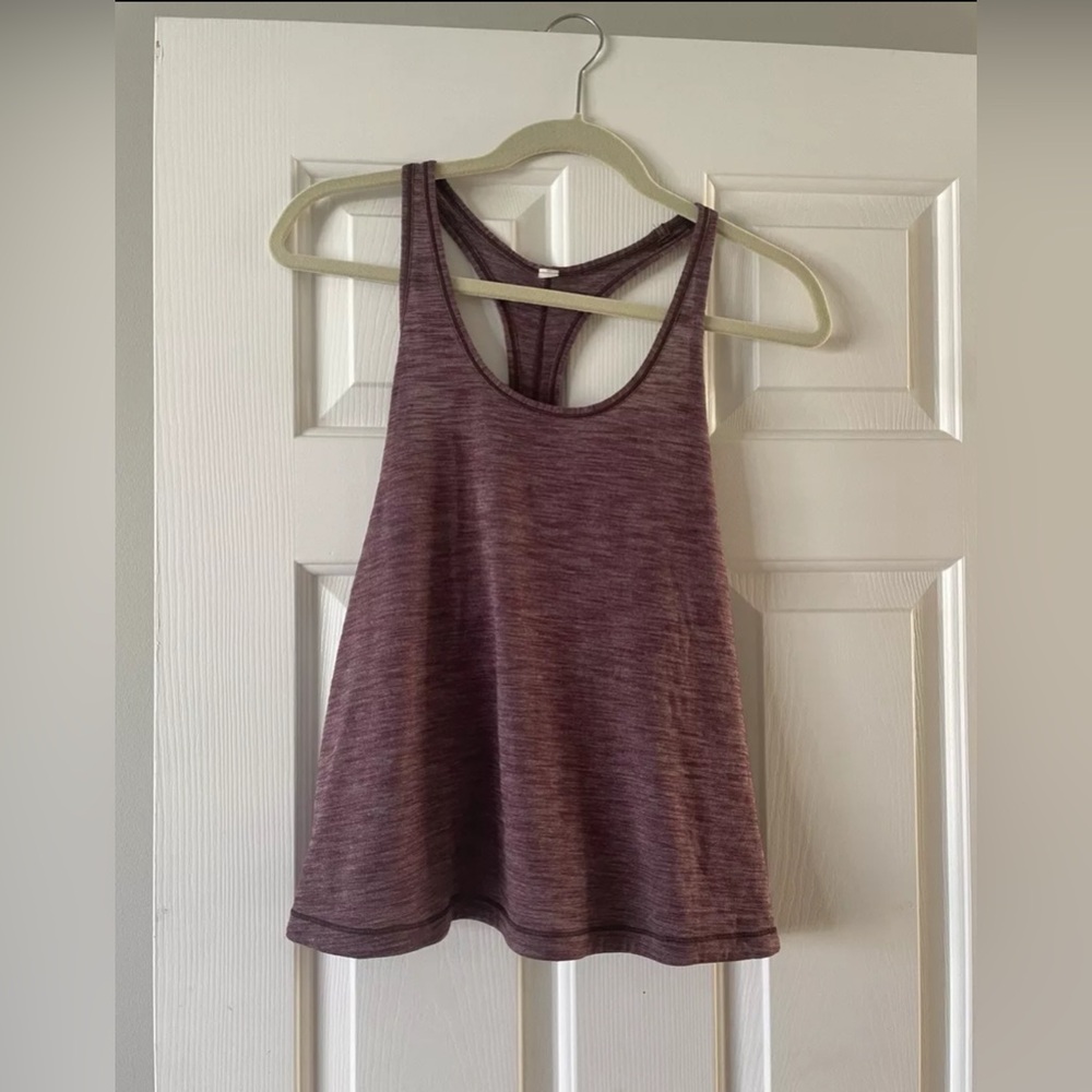 Women’s Purple Lululemon Ruched Racerback Tank Size 4